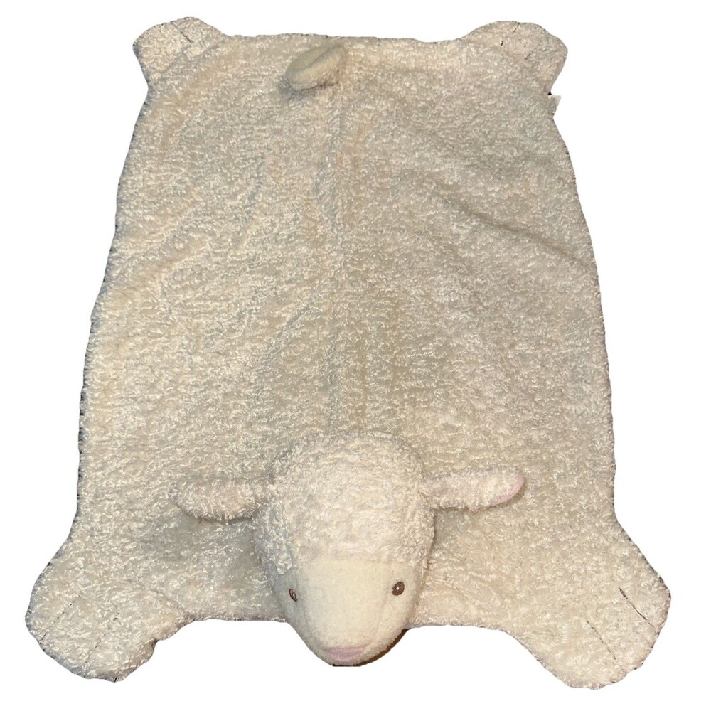 Koala Baby Comfy Cozy Cream Lamb Plush Security Blanket Lovey Play Mat